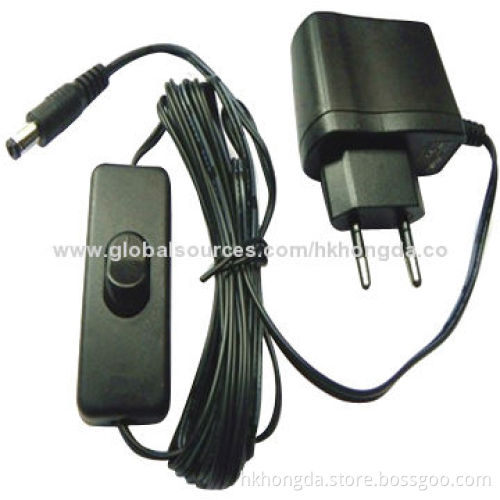 12V 1,000mA On/Off Power Switch Adapter